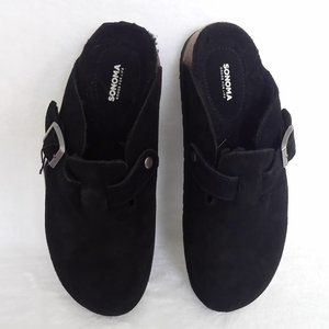 Women's Genuine Suede Clogs
